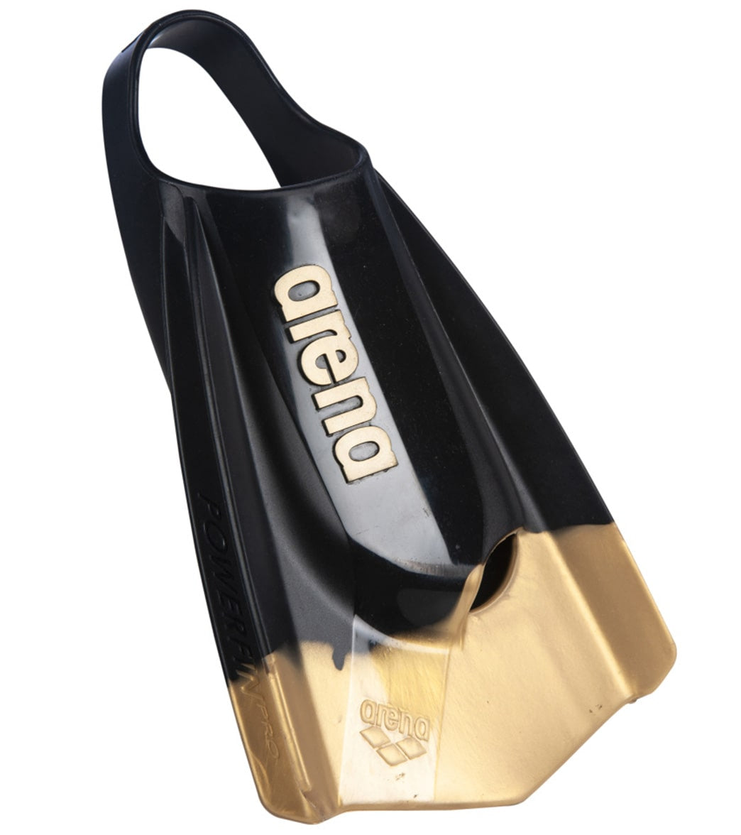 Arena Powerfin Pro Swim Fins Black/Gold at
