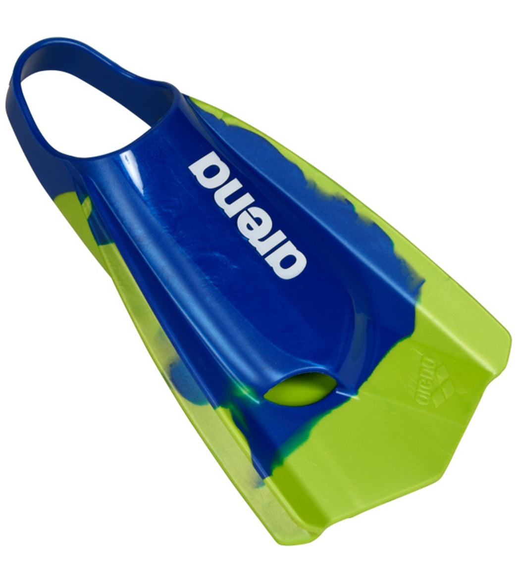 Arena Powerfin Pro Swim Fins Navy/Fluo Green at