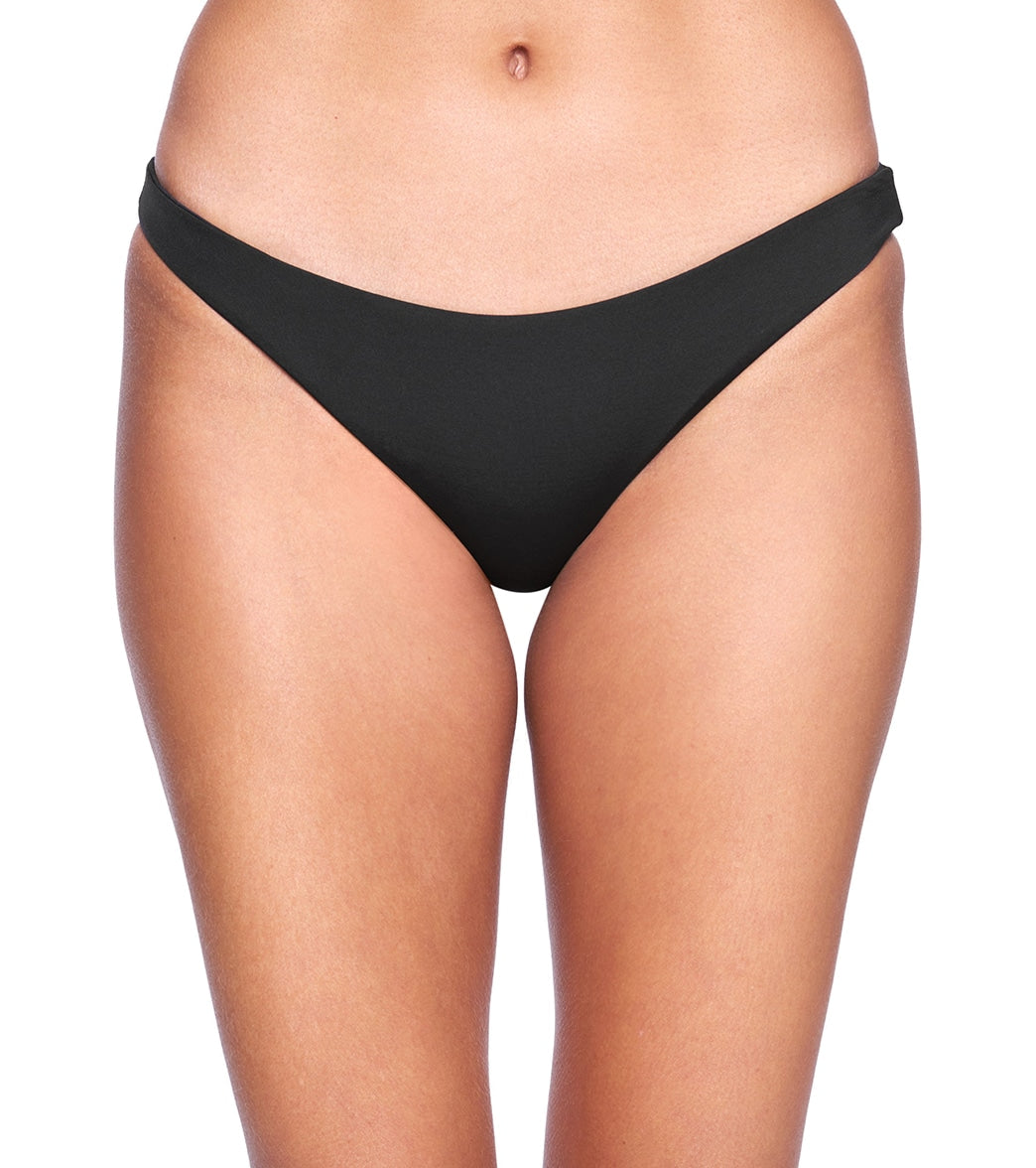 Hurley Womens Solid Moderate Bikini Bottom