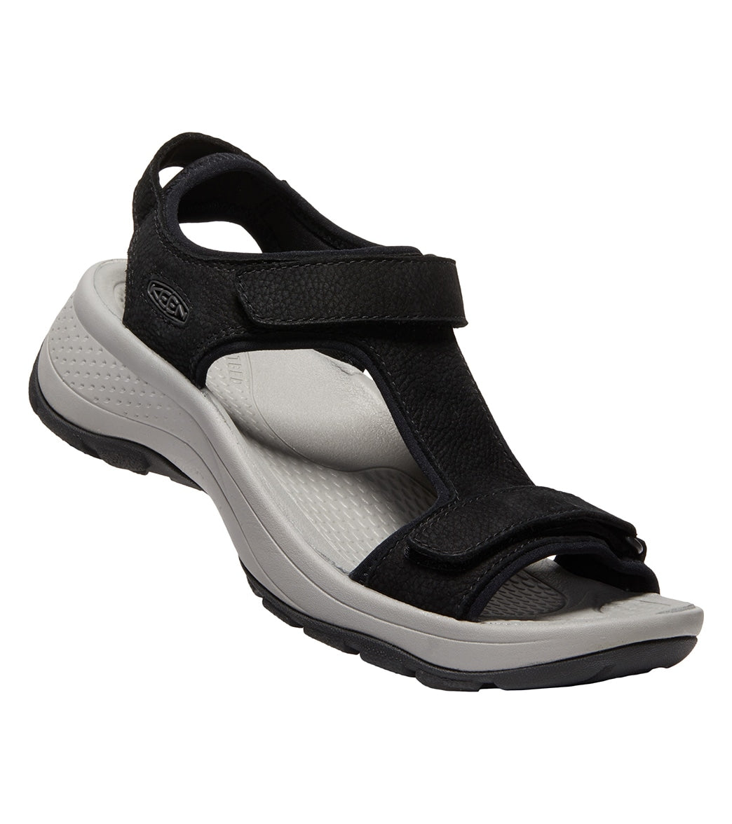 Keen Womens Astoria West T-Strap Leather Sandal