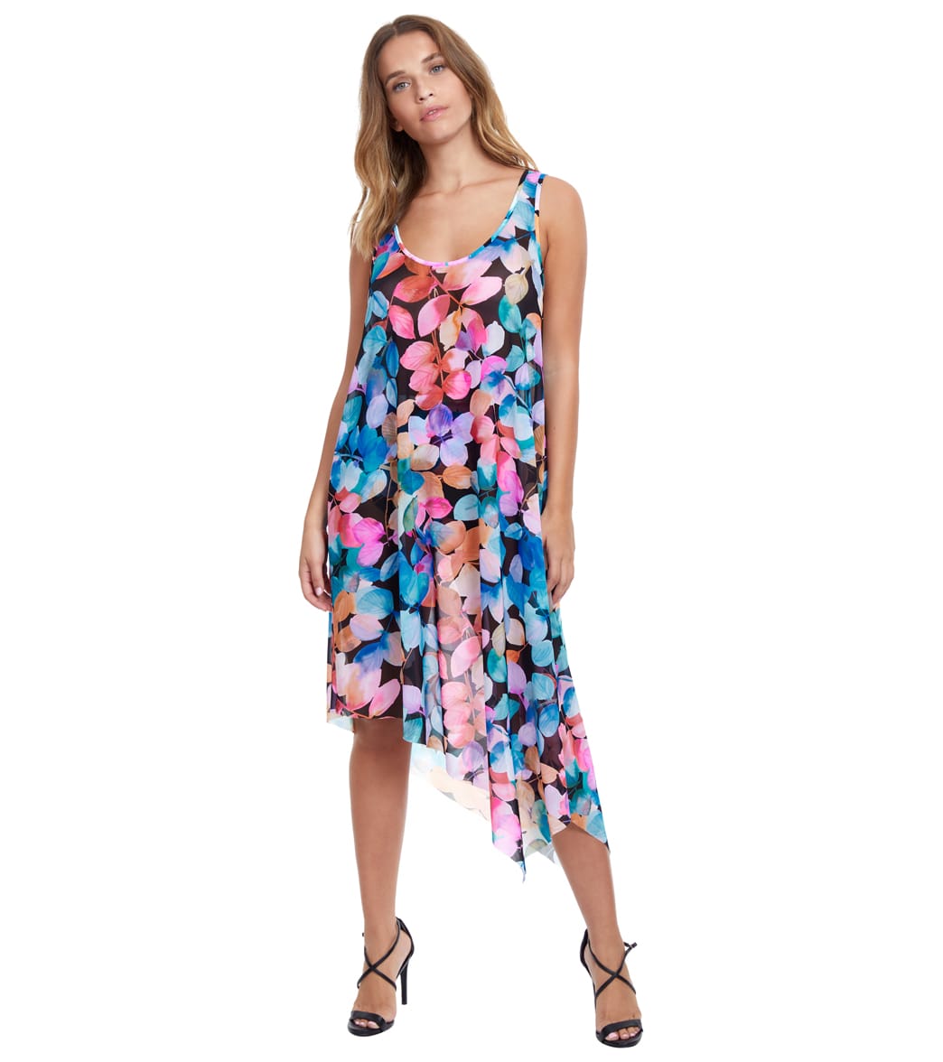 Profile by Gottex Womans Color Rush Cover Up Dress