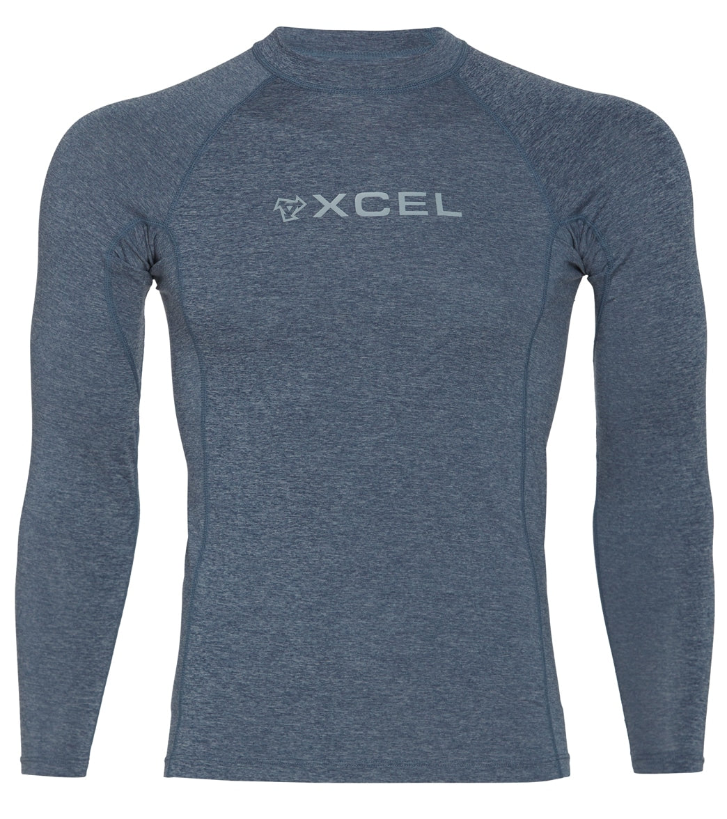 Xcel Mens Premium Stretch Performance Fit Long Sleeve UV Rashguard