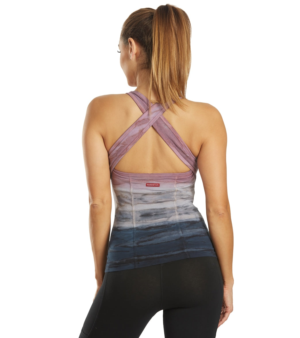 Hard Tail Open Back Support Tank Top