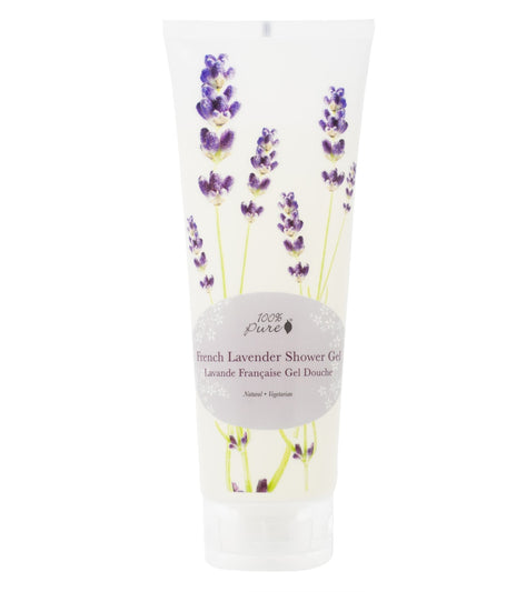 100% Pure French Lavender Shower Gel 8 oz.