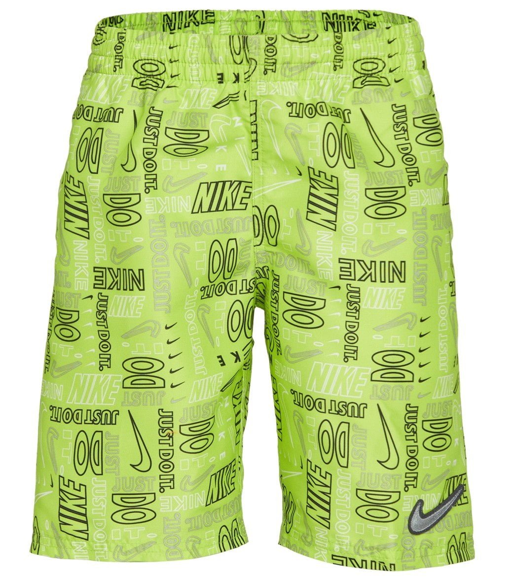 Nike Boys Logo Mash-Up 17 Volley Short (Big Kid)