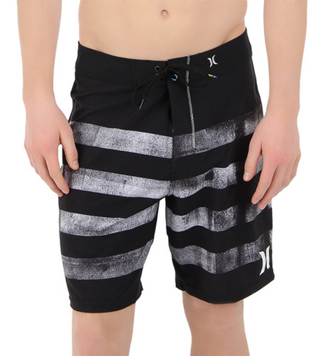 Short De Bain Long Homme Séchage Rapide - Coupe Ample, Imprimé, Avec Cordon (pour Surf, Plage)