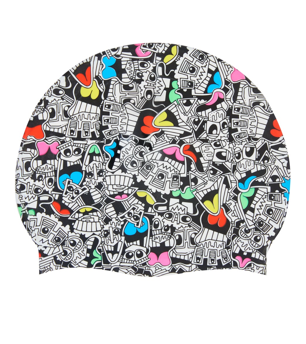 Sporti x Tyler Wallach Limited Edition Tongue Silicone Swim Cap at ...