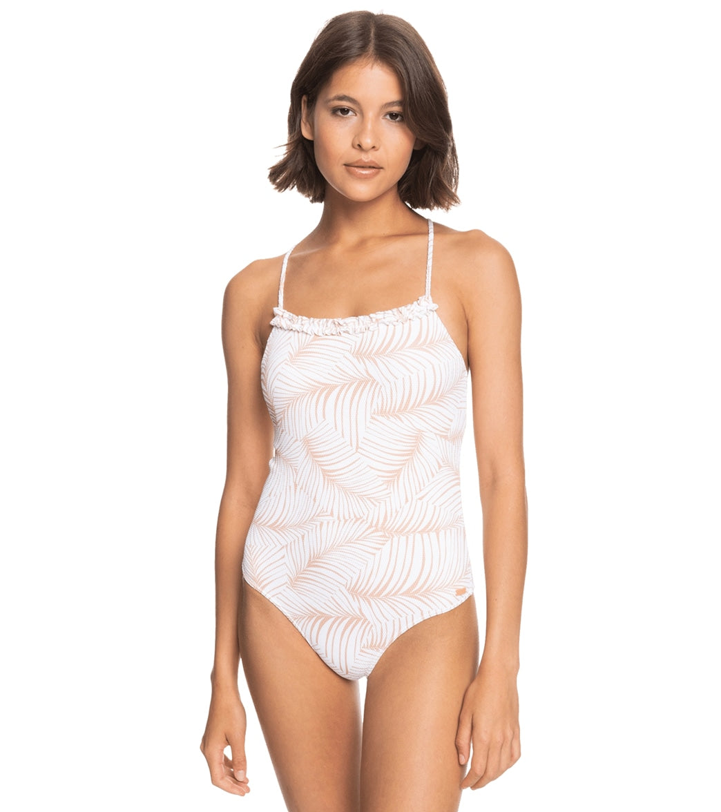 Sporti Renew Chlorine Proof Solid Micro Back One Piece Swimsuit at  SwimOutlet.com