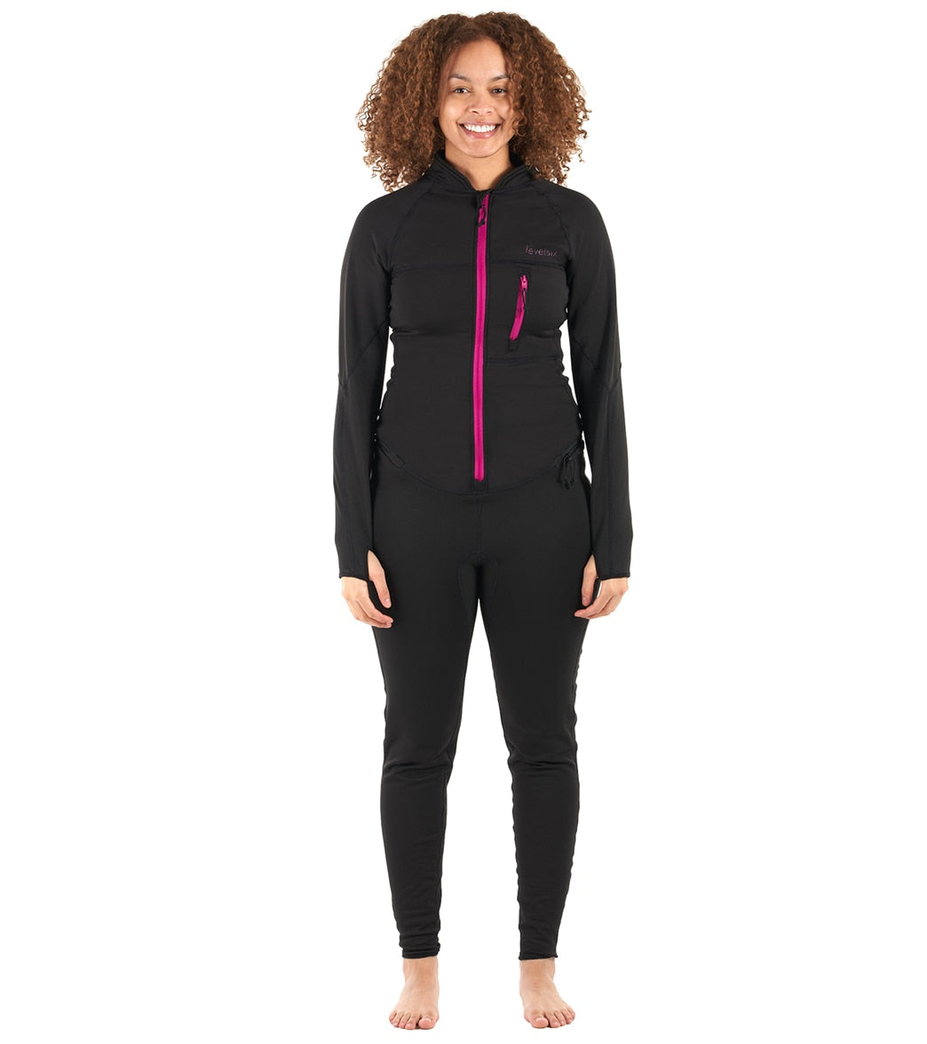 Level Six Women's Vesta Zippered Full Thermal Unisuit at