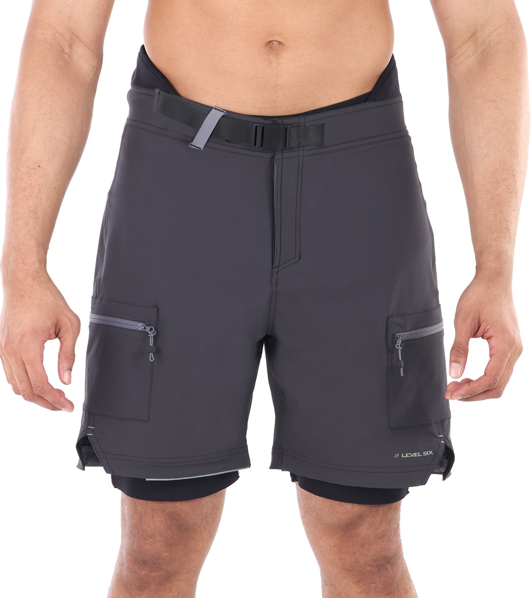 Level Six Mens Pro Guide 0.5mm Neoprene Lined Shorts