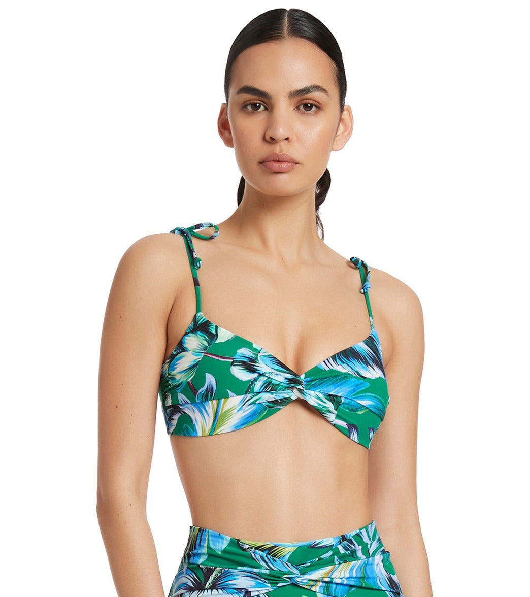 Jets Swimwear Australia Womens Viva Twist Front Bikini Top
