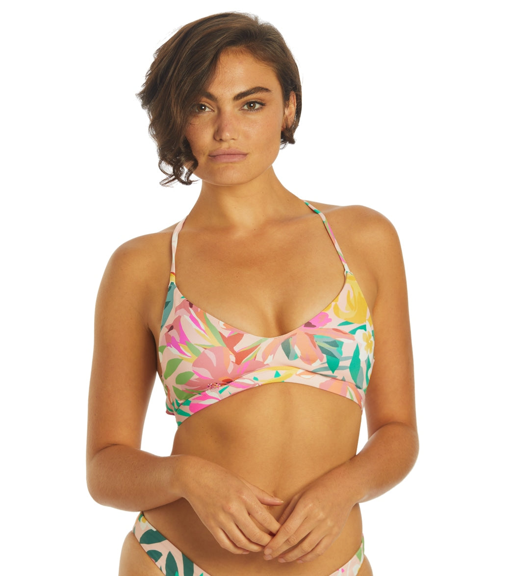 Hurley Womens Floral Pop Bikini Top