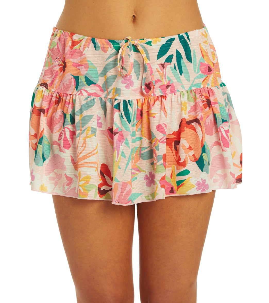 Hurley Womens Floral Pop Mini Skirt