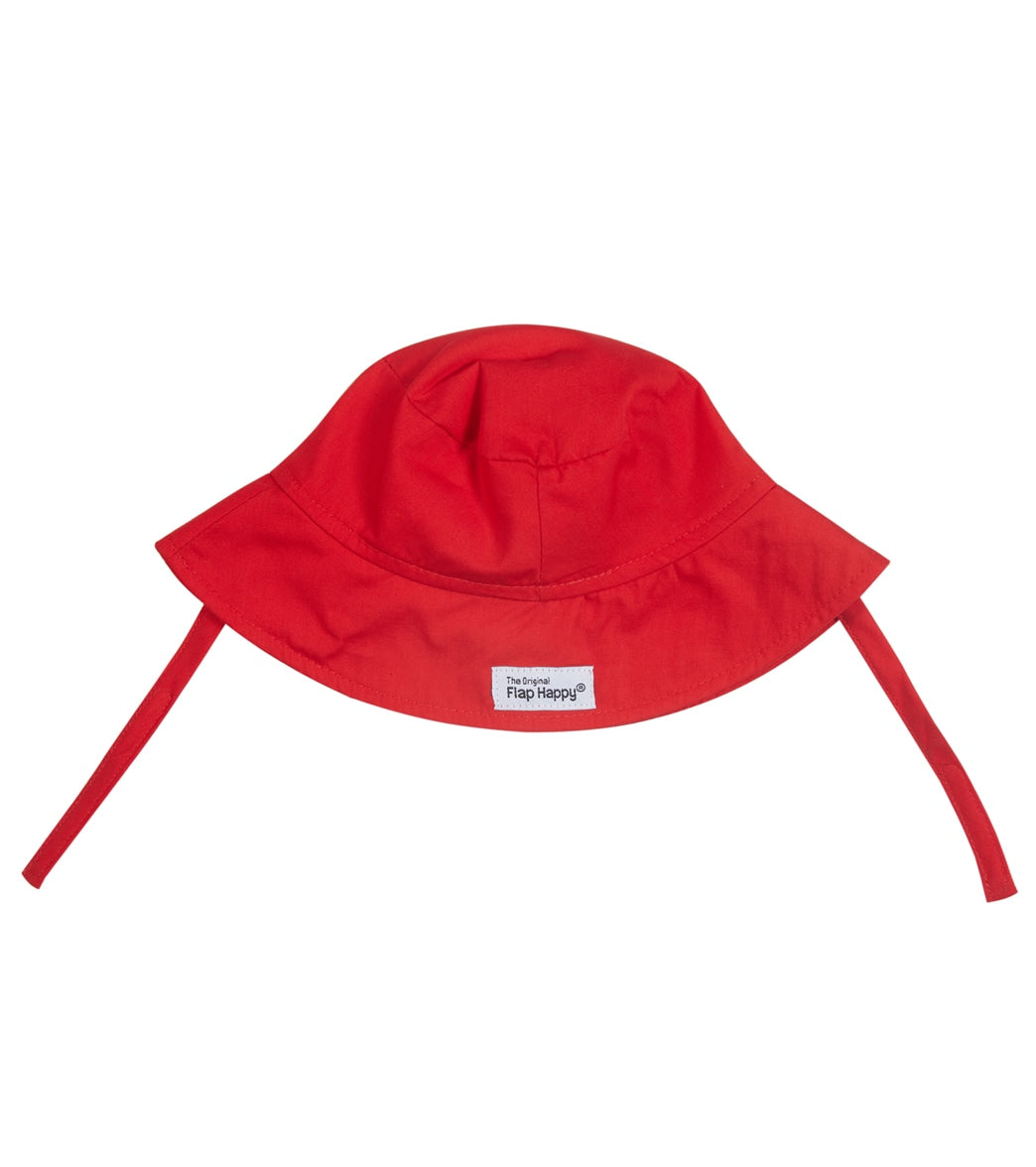 Flap Happy Red UPF 50+ Bucket Hat