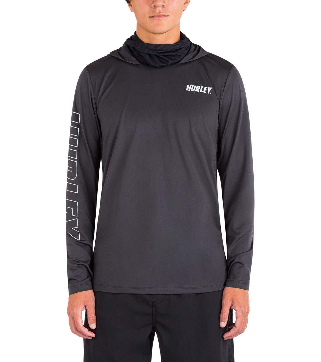 Ernest Shackleton crucero Contable Hurley Men's H2O-Dri Atticus Fastlane UPF 50+ Long Sleeve Pullover Hoodie  at SwimOutlet.com