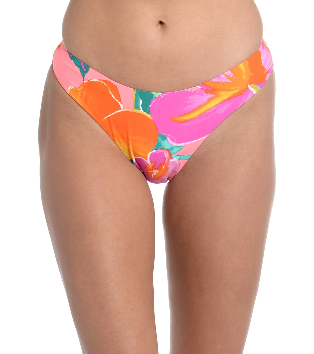 La Blanca Womens Isla Del Sol Scoop Front Bikini Bottom