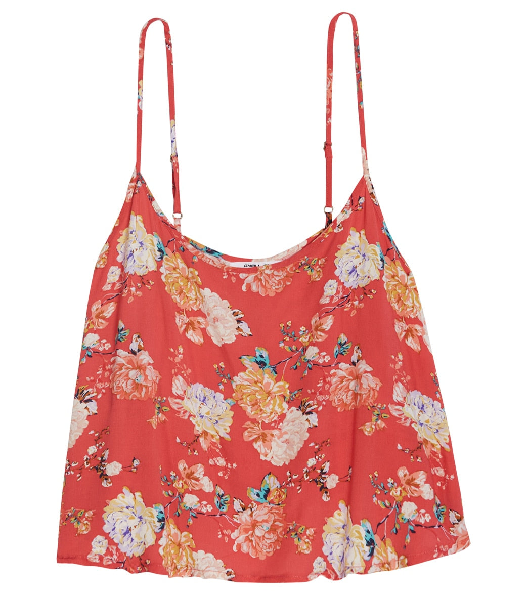 O'Neill Women's Emile Floral Tank at SwimOutlet.com