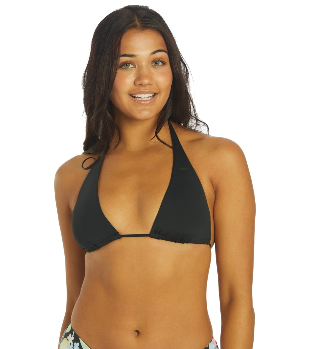 Roxy Womens Sd Beach Classics Tiki Elongat Triangle Bikini Top