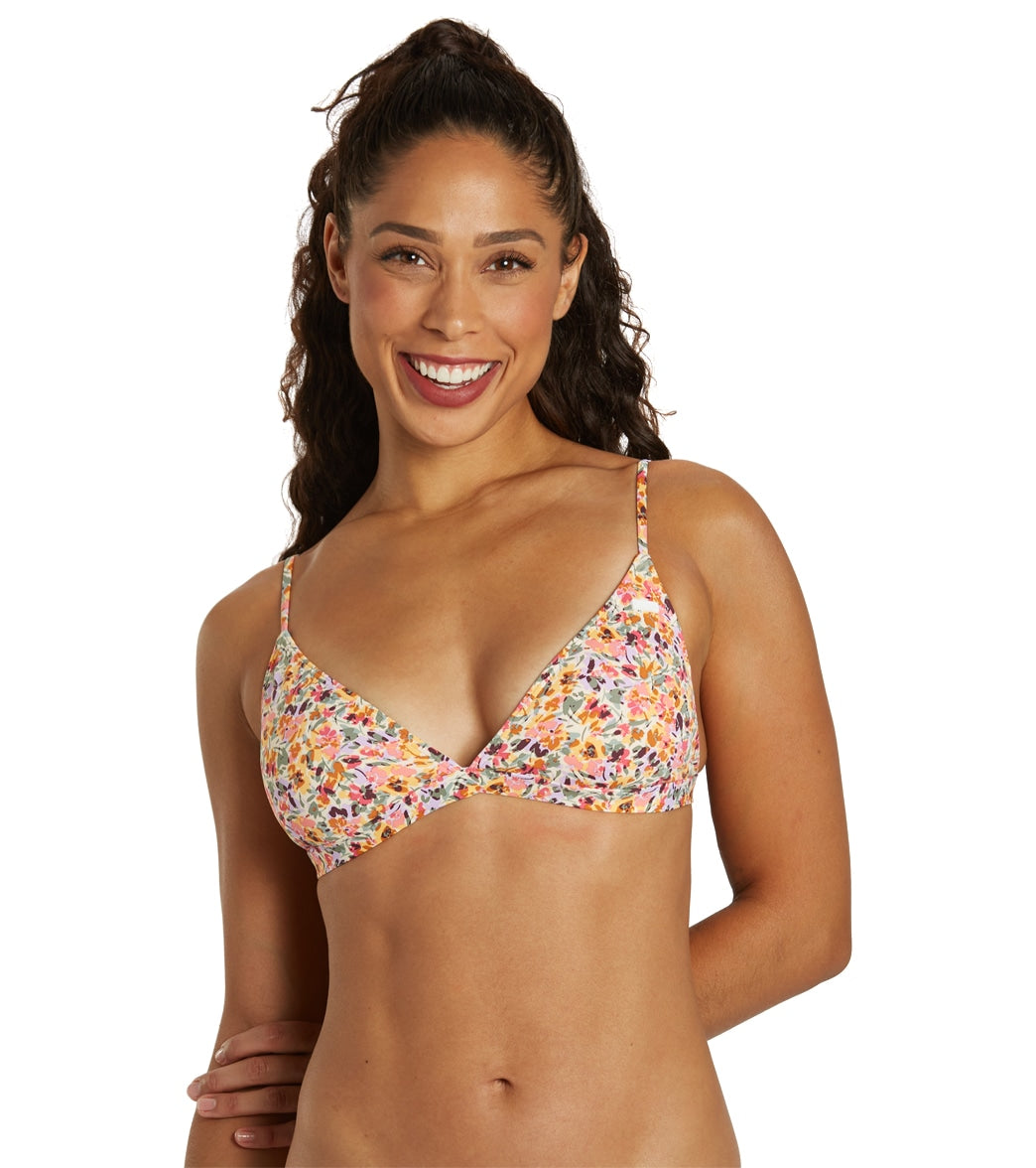 Roxy Womens Pt Beach Classics Fixed Triangle Bikini Top