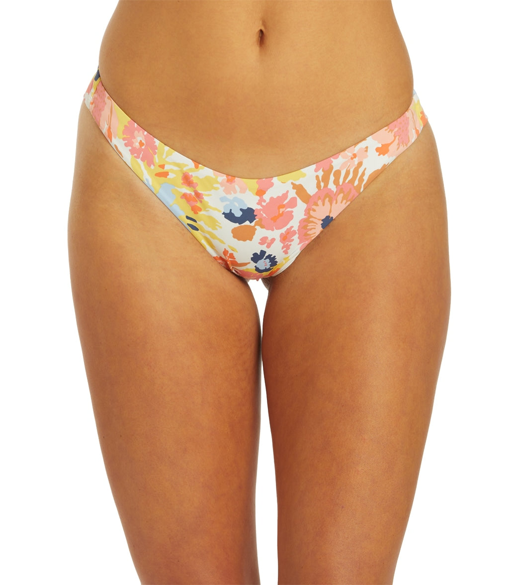 Roxy Womens Pt Beach Classics Cheeky Bikini Bottom
