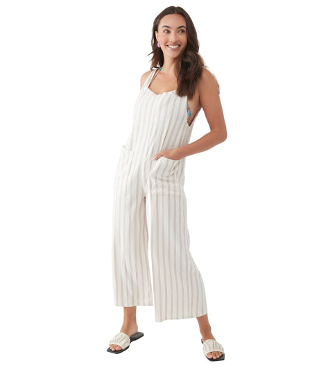 O'Neill Women's Sid Stripe Jumpsuit at SwimOutlet.com