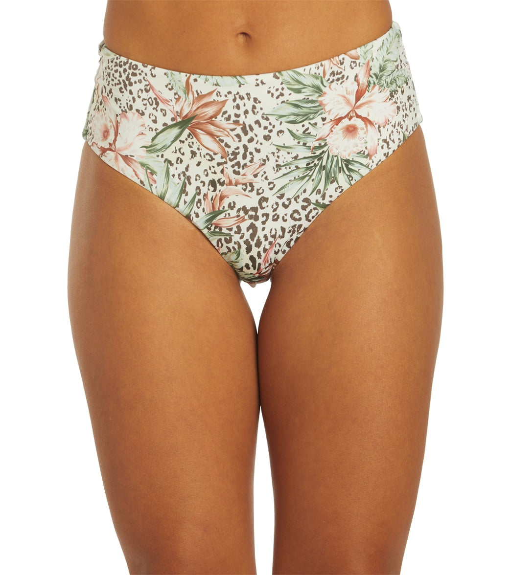 Quintsoul Womens Amazonia Reversible High Waist Bikini Bottom