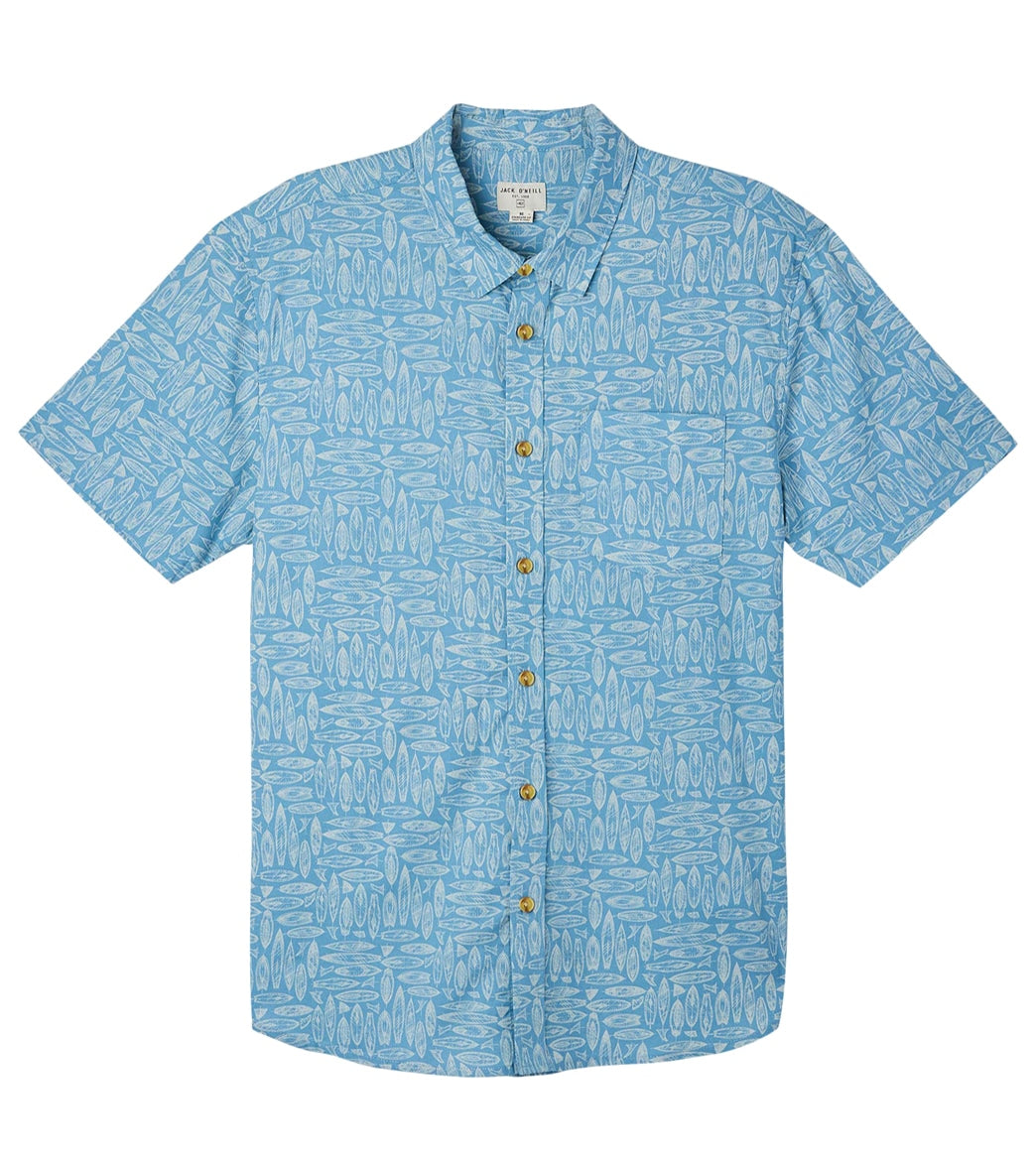 ONeill Mens Surf Shapes Button-Up Shirt