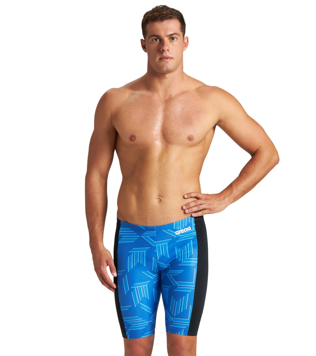Arena Mens Puzzled Jammer Swimsuit