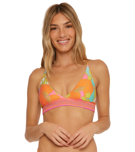 Débardeur Trina Turk Femme Tie-dye Multicolore – Taille L, Neuf Avec étiquettes MSRP 76