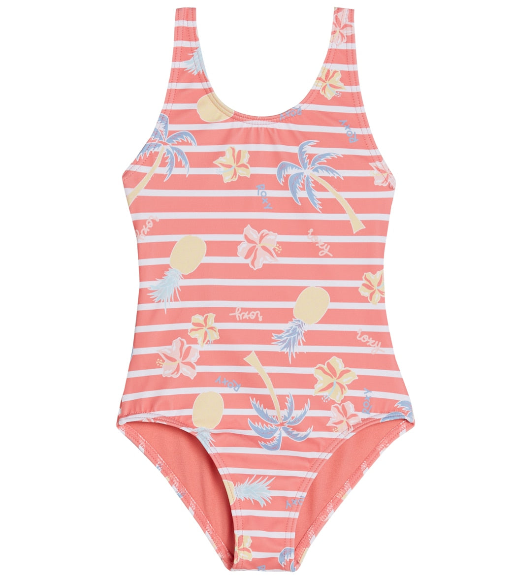 Roxy Girls Little Pineapple One Piece Swimsuit (Toddler, Little Kid)
