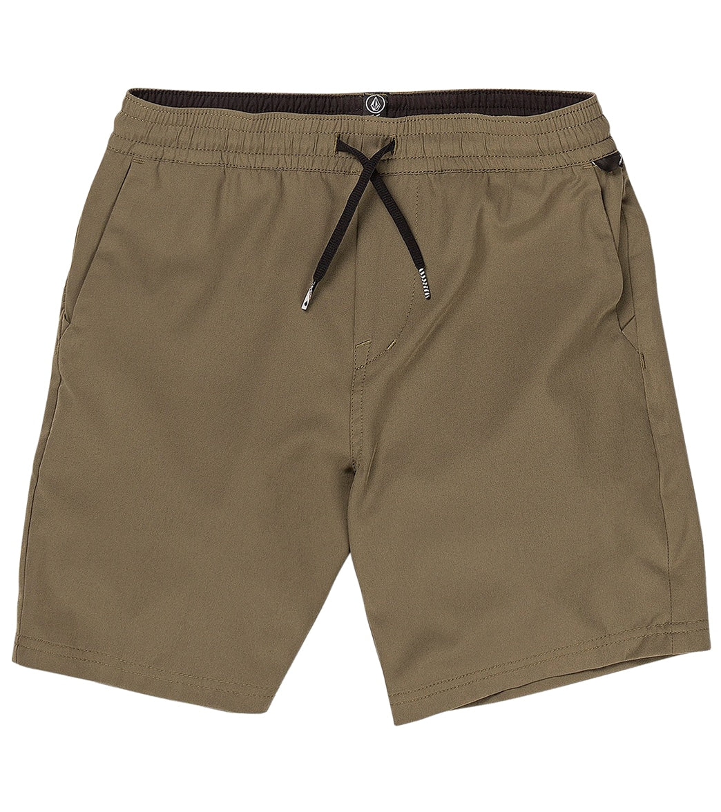 Volcom Boys Frickin EW Cross Shred Hybrid Shorts (Big Kid)