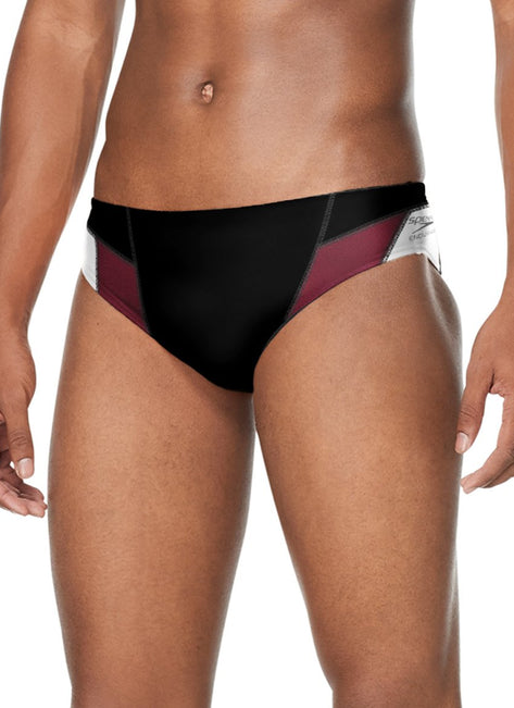 Speedo Men's Edge Splice Brief Swimsuit