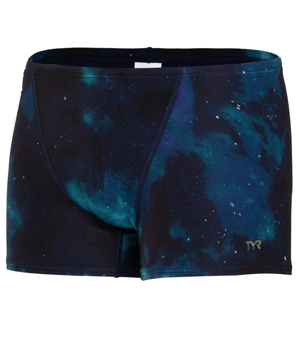 TYR Men's Cosmic Night Square Leg Swimsuit at