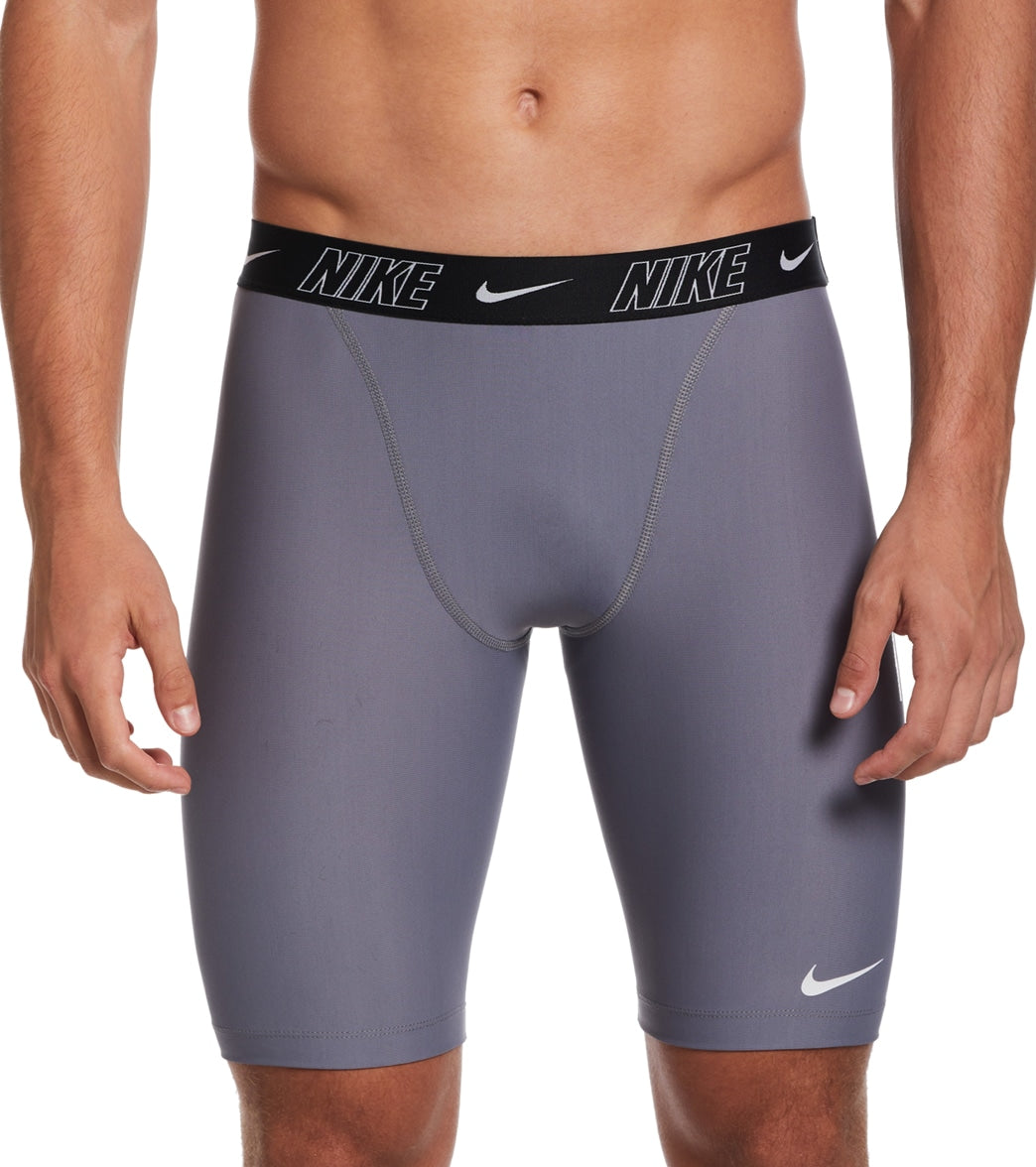 Perseguir Valle Increíble Nike Men's Logo Tape Jammer Swimsuit at SwimOutlet.com