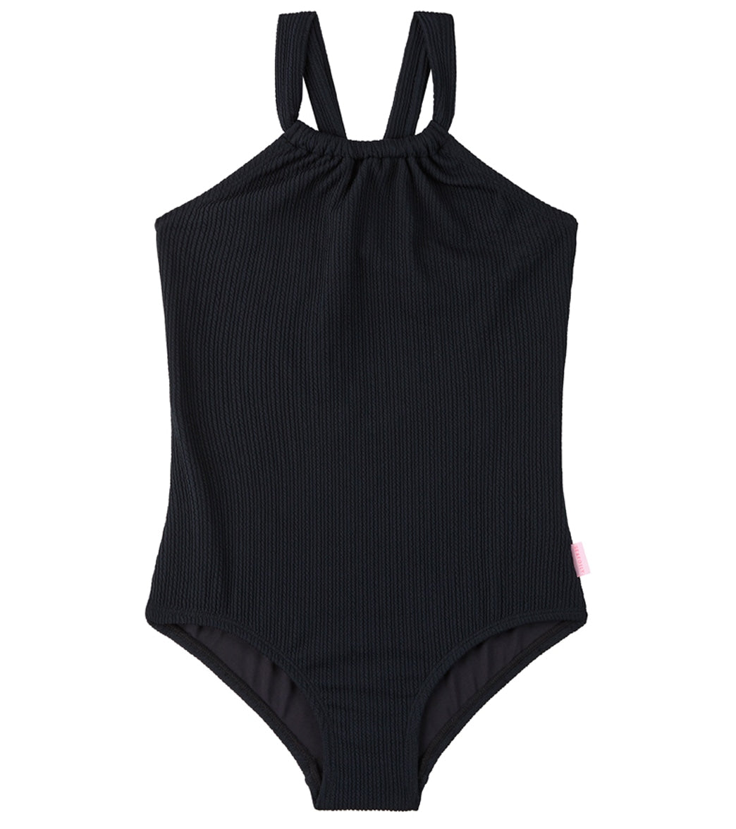 Seafolly Girls' Essential Crossback One Piece Swimsuit (Big Kid) at ...