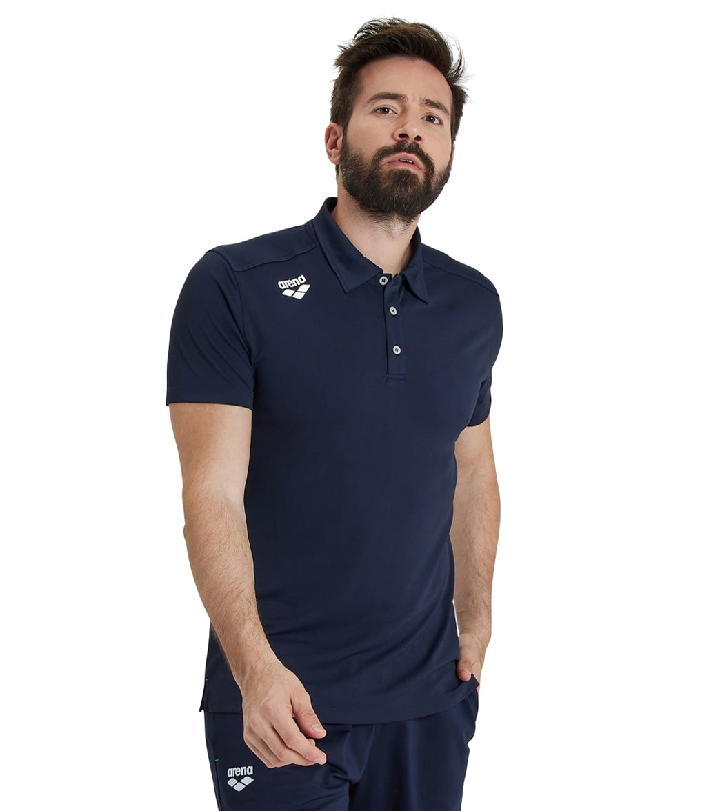 Arena Unisex Team Solid Short Sleeve Polo