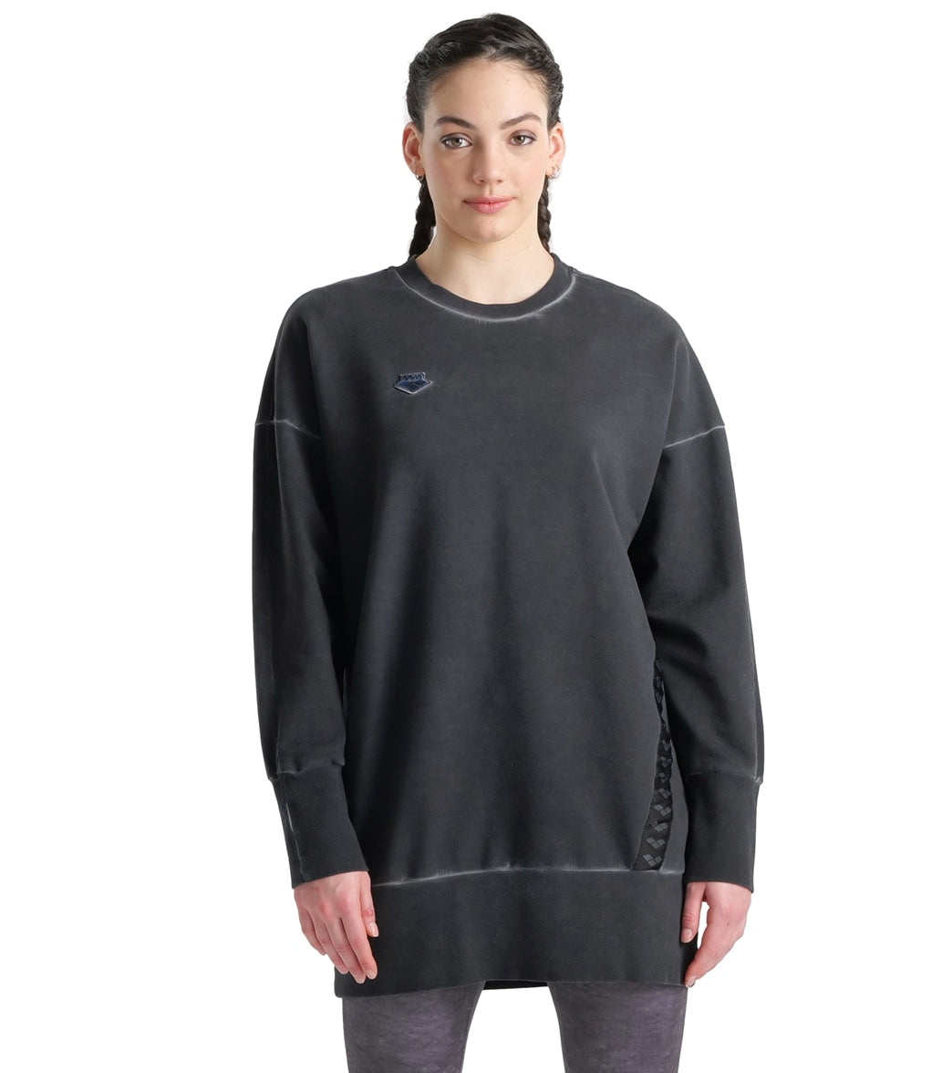 Arena Womens Icons Oversize Crewneck Sweater