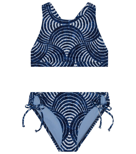 Splendid Girls' Indigo Two Piece Bikini Set (Big Kid) at