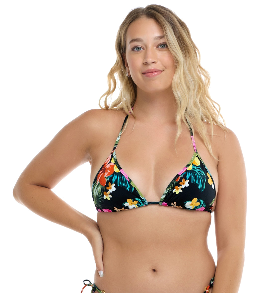 Body Glove Womens Tropical Island Dita Triangle Bikini Top