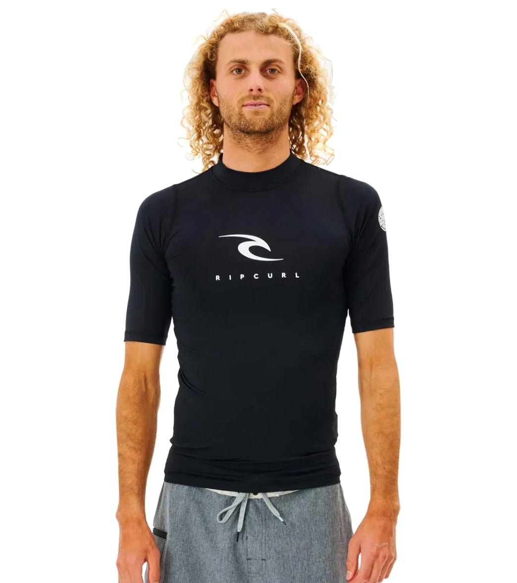 Rip Curl Men's Corps Short Sleeve UPF 50 Rash Guard at