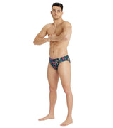 ARENA Drew Kibler Herren-Badehose – Wettkampf-Slip Mit MaxLife-Gewebe & UV-Schutz