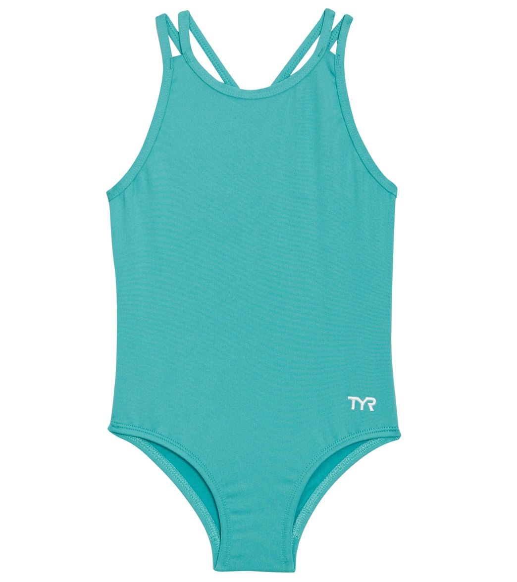 TYR Girls Solid Olivia Fit One Piece Swimsuit (Little Kid, Big Kid)