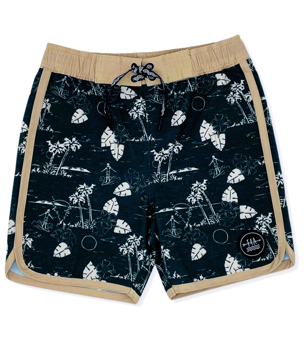 Feather 4 Arrow Boys' Islander Board Shorts (Toddler, Little Kid, Big