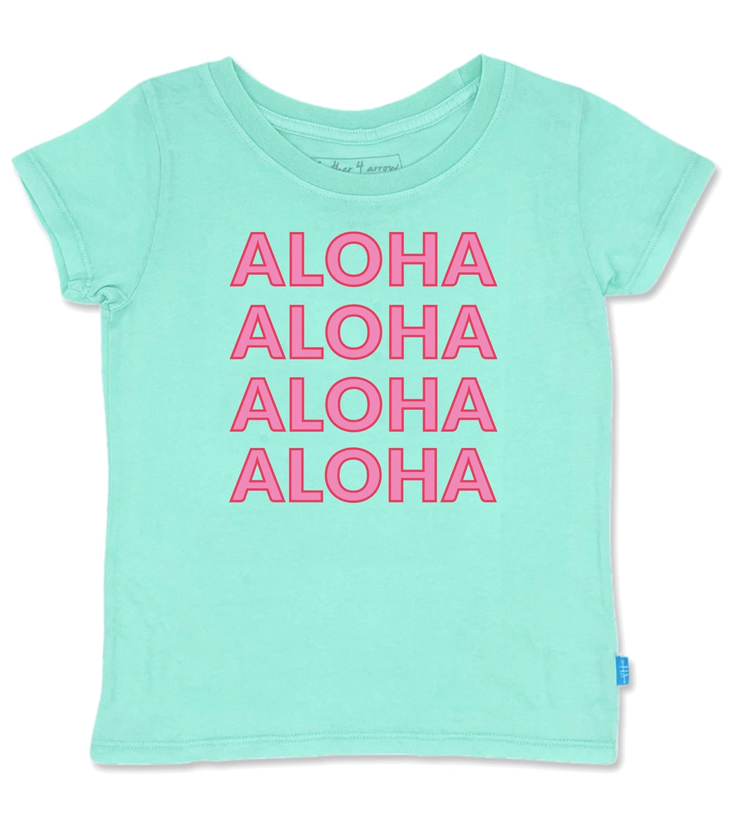 Feather 4 Arrow Girls Aloha All Day Everyday Tee (Baby, Toddler, Little Kid, Big Kid)