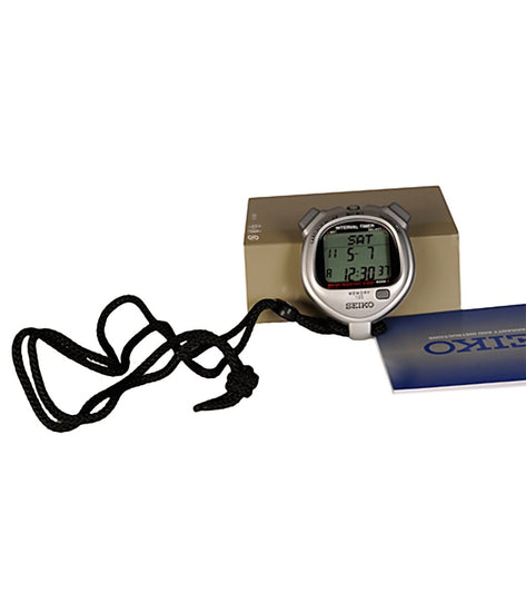 SEIKO 100 Lap Memory Dual Timer