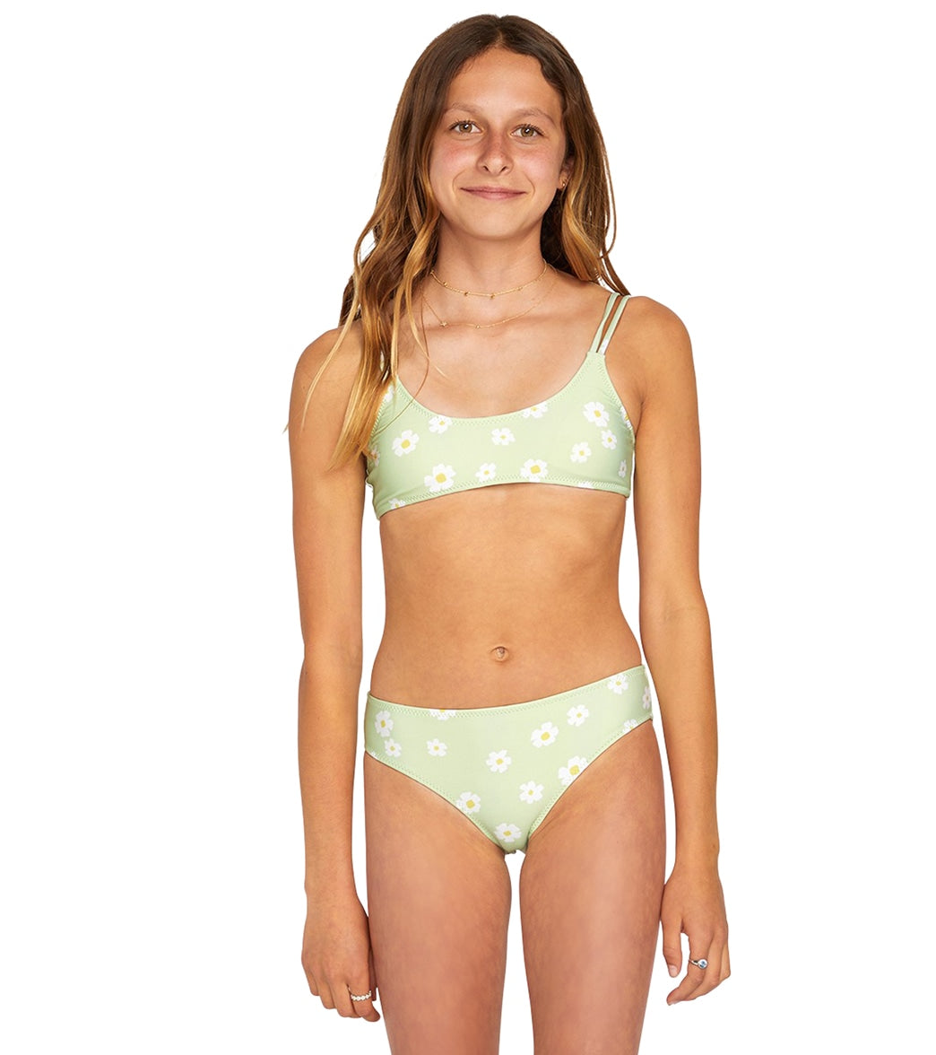 Volcom Girls Like Daisy Two Piece Bikini Set (Big Kid)