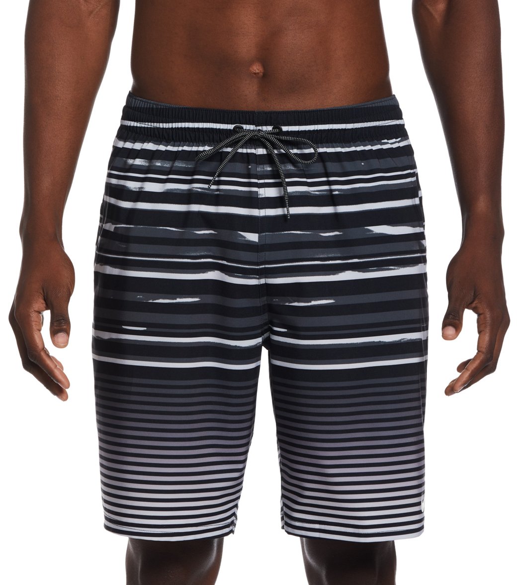 Nike Mens 20 Fade Stripe Breaker Swim Trunks