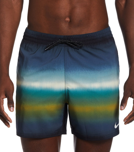 Nike Men's Horizon Stripe Swim Trunks at SwimOutlet.com