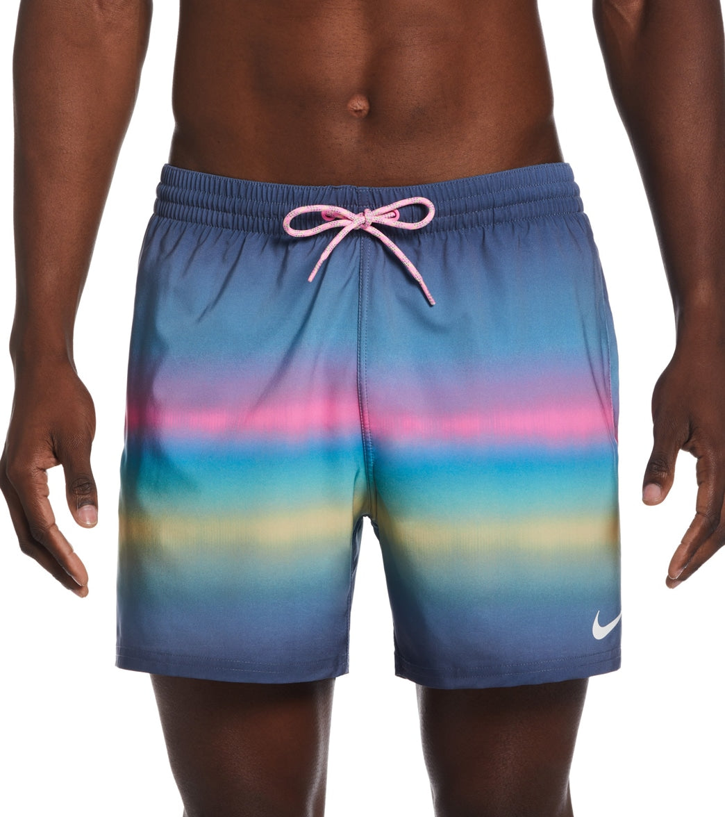 Nike Mens Horizon Stripe Swim Trunks