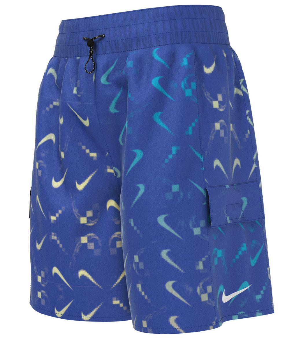 Nike Boys Digi Swoosh Ombre Cargo Shorts (Big Kid)